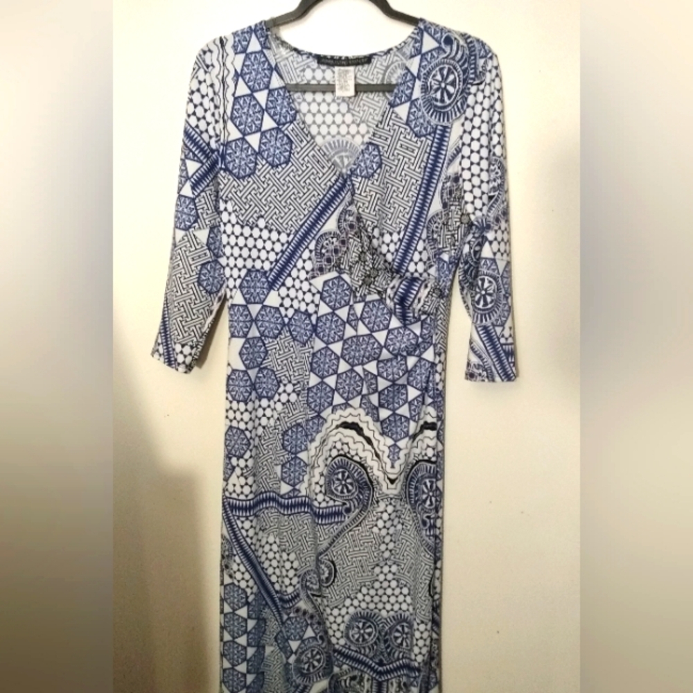 Adressing Woman Long Dress Bohemian Print  Size M